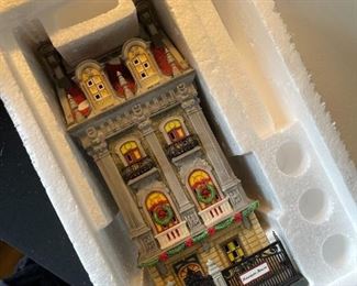 Dept. 56 Harrison House Christmas in the City Series Department #56.59211 in Original Box 11.25x4.5x 4.25in HxWxD