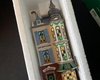 Dept. 56 Café Caprice French Restaurant Christmas in the City Series Department #56.58882 in Original Box 10.5 x 3.75 x 4.5in HxWxD