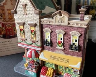 Dept. 56 Johnson’s Grocery & Deli Christmas in the City Series Department #56.58886 in Original Box 9 x 7.25 x 6in HxWxD