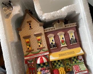 Dept. 56 Johnson’s Grocery & Deli Christmas in the City Series Department #56.58886 in Original Box 9 x 7.25 x 6in HxWxD