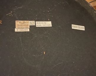 2pc Ornate Floor Lamps pair 62in H x 12in Diameter Base