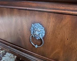 Thomasville Ernest Hemingway Shelf Unit 4-Tier Bookshelf with drawer #1 72.25 x 25.75 x 14in HxWxD