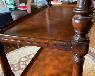 Thomasville Ernest Hemingway Shelf Unit 4-Tier Bookshelf with drawer #1 72.25 x 25.75 x 14in HxWxD