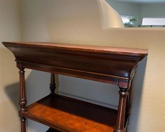 Thomasville Ernest Hemingway Shelf Unit 4-Tier Bookshelf with drawer #2 72.25 x 25.75 x 14in HxWxD