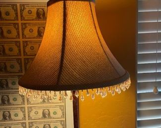 Vintage Berman Artisan Bronze Elephant Table Lamp - Black Rectangle Base 33in H <BR>Base:6.5 x 5in