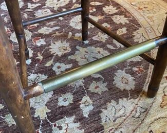 Thomasville Ernest Hemingway PaPa Writing Desk & Stool Collectors Set Desk: 55.5x44.25 x 26in<BR> Chair: 41” x 18” x 21” <BR>seat height: 31 HxWxD