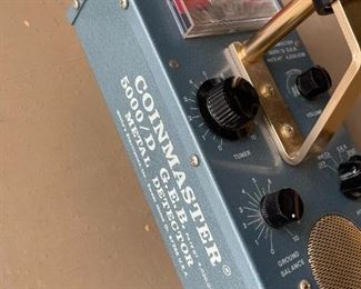 NIB Whites Coinmaster 5000D Metal Detector in original box