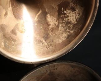 1pc Manchester Sterling Silver Goblet NRA Logo 6.625in H x 3.25in Diameter