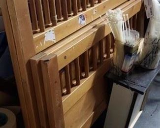 (2) Twin Solid Wood Bunk Beds (no Hardware) Headboard 42.25"W x 42" H Foot 42.25"W x 29"H
WAS $175 NOW $135