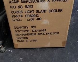 Brand New NOS Coors Light Cooler On Wheels with Drain & Bottle Opener 14.25"W x 13"D x 35.25"H
$150 Ea 2 available