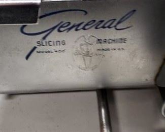 General like new Slicing Machine Manual Non Electric Crank Handle $50