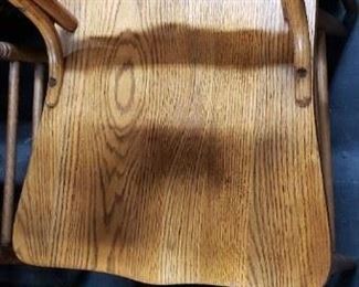 (4) Solid Wood Carved Amish Chairs 18"W x 17.5"D
Floor to Seat 18"H WAS $395 NOW $350