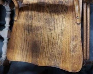 (4) Solid Wood Carved Amish Chairs 18"W x 17.5"D
Floor to Seat 18"H WAS $395 NOW $350