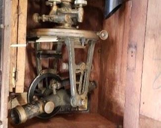 A. LIETZ CO MINING TRANSIT SURVEYOR 10287 C1900 ANTIQUE WAS $950 NOW $850