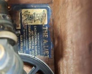 A. LIETZ CO MINING TRANSIT SURVEYOR 10287 C1900 ANTIQUE WAS $950 NOW $850