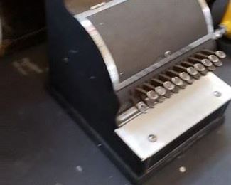 Rare National 720 Dark Gray & Polished Chrome Cash Register (Nice Condition) $295