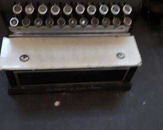 Rare National 720 Dark Gray & Polished Chrome Cash Register (Nice Condition) $295