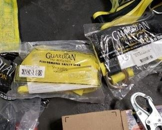 Assorted New Guardian & Miller Safety Roofing Construction Equipment tools Call