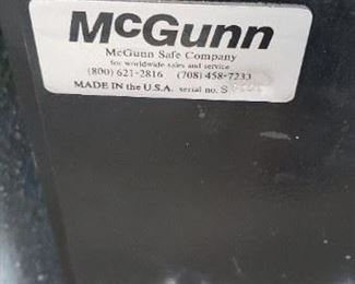 McGunn Digital Floor Drop Safe 20.5"W x 17.5"D x 28"H w/1key opened WAS $495 NOW $375