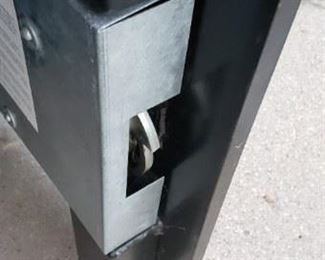 McGunn Digital Floor Drop Safe 20.5"W x 17.5"D x 28"H w/1key opened WAS $495 NOW $375