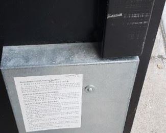 McGunn Digital Floor Drop Safe 20.5"W x 17.5"D x 28"H w/1key opened WAS $495 NOW $375