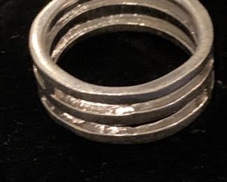 Sterling Silver Ring. Size 7.75