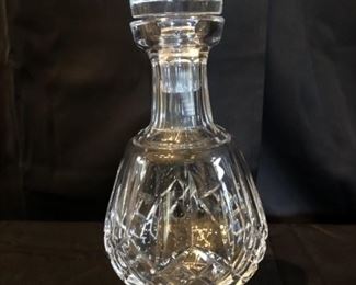 Waterford Crystal Decanter is 11.5 inches, marked