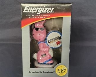 NIB Energizer Bunny Collector's Bobble Head