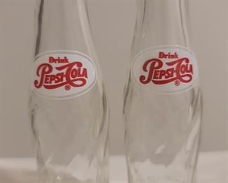Pepsi Cola Bottle Novelty Salt + Pepper Shakers