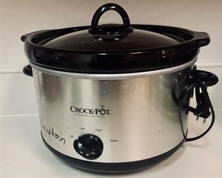 Stainless Round Crock-Pot Brand Slow Cooker