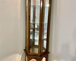 Curio Cabinet that Lights Top & Bottom