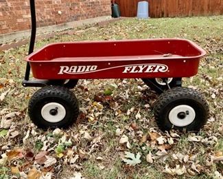 Radio Flyer Little Red Wagon with Off-Road Wheels