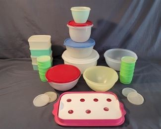 Large Lot of Tupperware