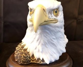 American Eagle Gallery Fine Porcelain 6in Figurine