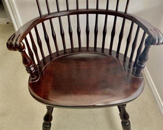 Cherry Wooden Windsor Style Armchair