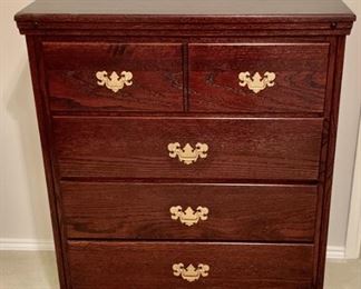 Chest of Drawers measures 40in x 33in x 17.5in