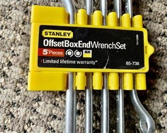 Stanley Offset Box End Wrench Set
