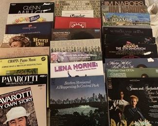 Albums from Pavarotti to Gladys Knight & The Pips