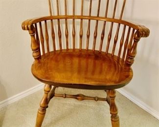 Windsor Back Maple Armchair