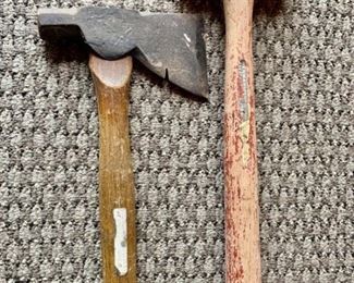 Sledge Hammer and Axe