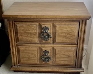 Vintage Nightstand is 22in x 26in x 16in