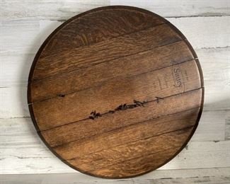 Saury /France Reclaimed Wine Barrel Lid