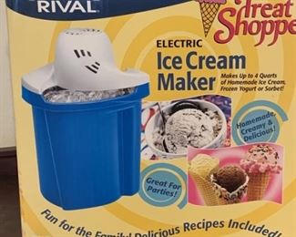 New In Box Treat Shoppe Ice Cream Maker