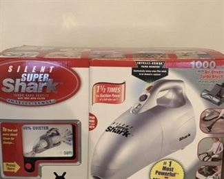 New In Box Silent Super Shark Hand Vacuum