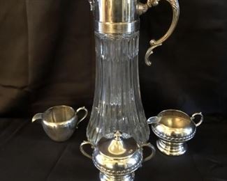 Silver Plate Coffee Service by Sheratan Silver, USA