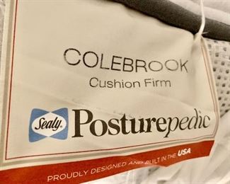 Sealy Twin Posturepedic plus cushion for Mattress used 2x $200