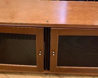 45” wide Magnolia Collection TV Stand w/Storage, Carmel Brown 20dx 21.5h $89