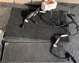 HeatTrak Heating Stair Mat unit  & mat for  1 Step - Melts snow on contact. 10” x 30” $75