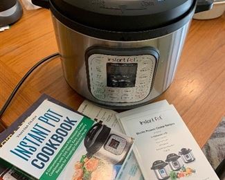 Instant Pot  & Cookbooks $75