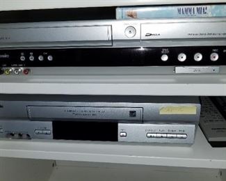 2 VHS VCRs